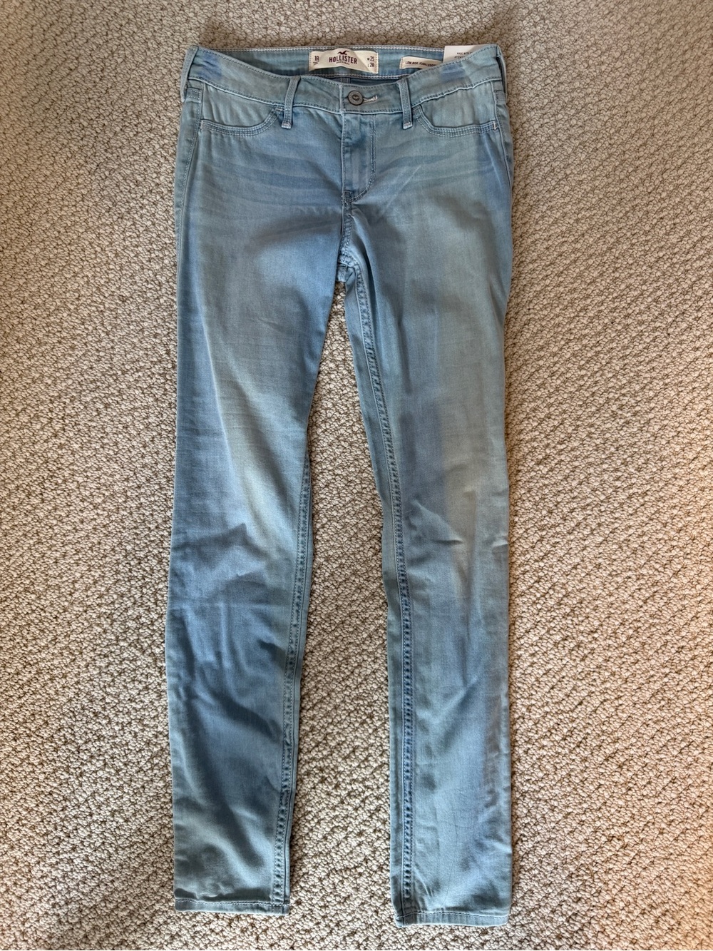 Hollister Women's Light Wash Skinny Jeans